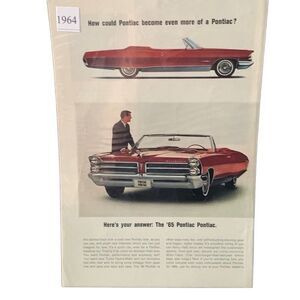 Vintage 1964 Pontiac How Could Pontiac Become Even More Ad Advertisment